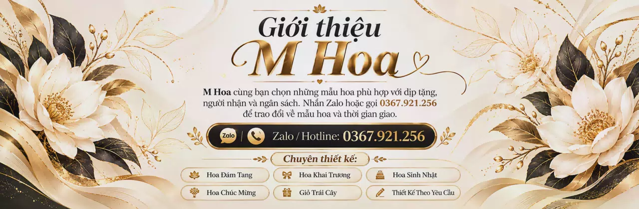 Ảnh bìa Shop hoa tươi Xã Suối Hai Hà Nội - Một món hoa, nhiều điều muốn nói